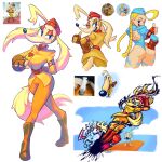  2023 absurd_res anthro cammy_white canid canine canis capcom clothed clothing cuphead_(character) cuphead_(game) domestic_dog female group hi_res human hunting_dog long_snout male mammal meme ms._chalice multiple_images pilot_saluki_(cuphead) reapers969 saluki sighthound smile snout street_fighter 