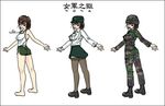  fatigues female_soldier gogocherry tagme uniform 