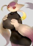  absurd_res anthro breasts female generation_5_pokemon hi_res hopping4 looking_at_viewer mienshao nintendo pokemon pokemon_(species) solo 
