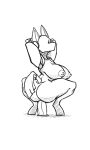  absurd_res android anna_(kelnich) anthro arched_back big_breasts breasts bubble_butt butt coalcat crouching dildo dildo_in_pussy dildo_insertion dildo_sitting equid equine featureless_face female hands_behind_head haydee haydee_(game) hi_res hooves horse line_art machine mammal mechanical_arm monochrome nipples penetration robot sex_toy sex_toy_in_pussy sex_toy_insertion solo spread_legs spreading thick_thighs vaginal vaginal_penetration 
