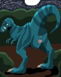  adult_swim anatomically_correct anatomically_correct_genitalia anatomically_correct_pussy anus butt cartoon_network claws crazy-fox dinosaur fang_(primal) fangs female feral genitals hi_res presenting presenting_hindquarters presenting_pussy primal_(series) pussy reptile scalie solo teeth theropod tyrannosaurid tyrannosaurus tyrannosaurus_rex 