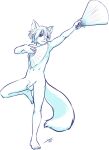  absurd_res animal_humanoid aogami barefoot canid canid_humanoid canine canine_humanoid dancing feet flaccid folding_fan fox_ears fox_humanoid fox_tail genitals hair hi_res humanoid ichimi looking_at_viewer male mammal mammal_humanoid nude penis short_hair smile solo teenager young 