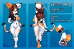  absurd_res anthro areola auburn_hair big_butt black_body black_fur blue_eyes blue_markings breasts butt calico_cat delilah_delcat domestic_cat english_text felid feline felis female fur genitals hair hi_res kemono looking_at_viewer looking_back looking_back_at_viewer mammal markings medium_breasts model_sheet mottled mottled_pawpads multicolored_body multicolored_fur nipples orange_body orange_fur pawpads pink_areola pink_nipples pussy romancruzzz smile solo spades_marking text thick_thighs white_body white_fur 