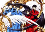  clamp gap male monou_fuuma sakurazuka_seishirou shirou_kamui sumeragi_subaru x 