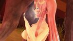  16:9 3d_(artwork) animal_genitalia apode ball_lick ball_sniffing balls bestiality big_balls breasts digital_media_(artwork) draconcopode duo equid equine female feral genitals hi_res holding_balls horse humanoid lamia legless licking male male/female mammal miia_(monster_musume) monster_girl_(genre) monster_musume musk nipples nude oral rednoodle reptile scalie serpentine sex snake sniffing source_filmmaker split_form tongue tongue_out widescreen 