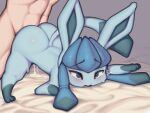  absurd_res ambiguous_penetration ass_up bestiality big_butt blue_body blue_eyes bodily_fluids butt cum cum_string digital_media_(artwork) duo eeveelution female female_penetrated feral feral_penetrated from_behind_position generation_4_pokemon genital_fluids glaceon hi_res human human_on_feral human_penetrating human_penetrating_feral interspecies leaking_cum male male/female male_penetrating male_penetrating_female mammal nintendo nude open_mouth paws penetration pokemon pokemon_(species) pokephilia sex shaded solo solo_focus spread_legs spreading type_moll 