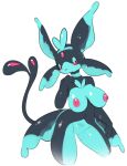  2023 anthro areola blue_body blue_scales blush blush_lines breasts eeveelution elpatrixf espeon eyelashes female fin fist forehead_gem forked_tail fusion generation_2_pokemon generation_4_pokemon genitals head_fin hi_res hybrid looking_at_viewer lumineon mammal marine navel nintendo nipples pink_areola pink_nipples pink_sclera pokemon pokemon_(species) pokemon_fusion portrait pussy scales simple_background solo tail three-quarter_portrait unusual_anatomy unusual_tail white_background 