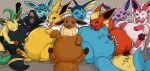  absurd_res ambiguous_gender artist_name belly big_belly black_body black_pawpads blue_body blue_eyes bodily_fluids brown_body brown_eyes brown_fur brown_pawpads drooling eevee eeveelution espeon featureless_crotch feral flareon fur generation_1_pokemon generation_2_pokemon generation_4_pokemon generation_6_pokemon glaceon grey_background group head_tuft hi_res huge_belly jolteon leafeon nintendo one_eye_closed open_mouth pawpads pink_body pokemon pokemon_(species) purple_body purple_eyes red_body red_pawpads red_tongue roobin saliva sharp_teeth simple_background sylveon teeth tongue tuft umbreon vaporeon vore yawn yellow_body yellow_fur 