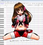  brown_eyes brown_hair panties sokkyoune_katarina teru-chan teru_chan teruchan underwear utau utauloid vocaloid 