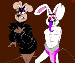  adultpartypunch angry animate_inanimate anthro big_breasts breasts canid canine canis clothed clothing cotton_candy_(smolbunnyxoxo) digital_media_(artwork) domestic_dog erection female glistening hi_res imminent_rape imminent_sex kom_(komdog) lagomorph leporid male male/female mammal masturbating_under_clothing masturbation panties panties_bulge penile penile_masturbation plushie rabbit smolbunnyxoxo toony underwear 