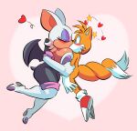  &lt;3 absurd_res age_difference anthro bat canid canine dominant dominant_female duo female fox glassfish grabbing_arms hi_res kiss_on_lips kissing male male/female mammal miles_prower older_female rouge_the_bat sega sonic_the_hedgehog_(series) younger_male 