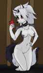  anthro arcatech canid canid_demon canine demon female hellhound helluva_boss hi_res loona_(helluva_boss) mammal nude solo tagme 