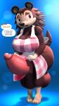  9:16 animal_crossing anthro begging big_breasts big_butt big_penis breasts butt english_text eulipotyphlan genitals gynomorph hedgehog hi_res intersex mammal nintendo penis revhearts sable_able solo text 