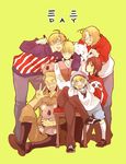  america_(hetalia) australia_(hetalia) axis_powers_hetalia canada_(hetalia) england_(hetalia) hong_kong_(hetalia) koala kumajiro kumajirou_(hetalia) megane nursery panda sealand_(hetalia) united_kingdom_(hetalia) 