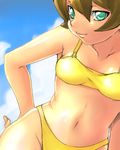  1girl bikini lowres mars_(pokemon) pokemon solo swimsuit team_galactic 