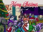  2020 alcohol anthro badger beverage black_hair black_nose blonde_hair blue_body blue_fur breasts canid canine carter_williams champagne christmas christmas_clothing christmas_headwear cleavage clothed clothing dinosaur dipstick_ears dipstick_tail dreamkeepers dress eyewear ezmeralda felid female fox fur glasses green_body green_fur grey_body grey_fur group hair hal_adhil hat headgear headwear holidays human lion male mammal markings miri_rodgers mitsuko_kazama multicolored_ears mustelid musteline necktie nude orange_body orange_fur pantherine pink_body pink_fur pink_hair pink_nose purple_hair red_eyes reptile santa_hat scalie starwarriors strays_of_siravia tail tail_markings the_wayward_astronomer thelordoflemonz whip_(dreamkeepers) white_hair 