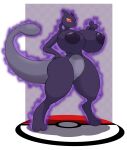  angelthecatgirl anthro areola big_breasts black_areola black_nipples breasts featureless_crotch female generation_1_pokemon hi_res huge_breasts legendary_pokemon looking_at_viewer mewtwo multicolored_body nintendo nipples nude pokemon pokemon_(species) psy_(angelthecatgirl) red_sclera shadow_pokemon solo thick_thighs two_tone_body wide_hips 
