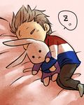  1boy axis_powers_hetalia child doll lowres male_focus netherland_(hetalia) netherlands_(hetalia) sleeping solo 