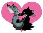  &lt;3 avian beak bird chipori corvid duo fairyburb hakubirb hi_res holidays ibzibirb love male male/male nuzzling oscine passerine valentine&#039;s_day 