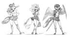  2018 accessory anthro apple_bloom_(mlp) baron_engel baseball_bat bat_(object) bottomwear bow_ribbon briefcase clothed clothing cutie_mark_crusaders_(mlp) dress_shirt equid equine female footwear friendship_is_magic group hair hair_accessory hair_bow hair_ribbon hasbro holding_baseball_bat holding_bat holding_briefcase holding_object hooves horn horse jacket legwear looking_at_viewer mammal mane my_little_pony necktie pegasus pony pose practice_sword ribbons school_uniform scootaloo_(mlp) shirt signature skirt smile smiling_at_viewer standing stockings sweetie_belle_(mlp) text topwear trio unicorn unicorn_horn uniform wings wooden_sword 