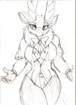  2020 anthro anthrofied antlers belt biped breasts capreoline cleavage clothed clothing deer droll3 female gloves handwear horn looking_at_viewer mammal reindeer revealing_clothes ribbons simple_background sketch skimpy smile solo them&#039;s_fightin&#039;_herds traditional_media_(artwork) velvet_reindeer_(tfh) white_background 