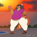  absurd_res anthro dragon hi_res mac-daddy male overweight villainous 
