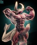  demon dragon hi_res male muscular picti piercing radu scales tagme 