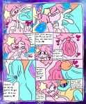  anthro big_breasts big_butt big_penis blue_body bodily_fluids breasts butt chinchilla chinchillid clitoris collar cum cum_in_mouth cum_inside duo ejaculation english_text eyewear fecto_elfilis female genital_fluids genitals glasses hi_res huge_butt kirby_(series) kirby_and_the_forgotten_land lewdchuu_(artist) male male/female mammal nintendo penis pink_body pubes pussy pyon_(lewdchuu) rodent text 