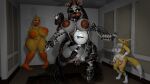  animatronic anthro areola atlas_(portal) avian bandai_namco bear big_areola big_breasts big_butt big_nipples bird breasts butt canid canine chica_(fnaf) chicken clothing detailed_background digimon digimon_(species) entangled female five_nights_at_freddy&#039;s five_nights_at_freddy&#039;s_2 fox freddy_fazbear&#039;s_pizzeria_simulator galliform gallus_(genus) genitals group hat headgear headwear hi_res humanoid inside josh-u4 machine male male/female mammal molten_freddy_(fnaf) nipples nude phasianid pussy renamon robot robot_humanoid scottgames size_difference standing tentacle_arms tentacles tongue tongue_out toy_chica_(fnaf) 
