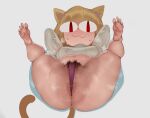  :3 absurd_res anal_hair animal_humanoid anus anus_behind_thong belly big_breasts big_butt blonde_hair bodily_fluids breasts butt cat_humanoid clothing cropped_sweater detailed_anus feet felid felid_humanoid feline feline_humanoid forastero hair hi_res humanoid legs_up looking_at_viewer looking_through looking_through_legs lying mammal mammal_humanoid navel neco-arc not_furry on_back pantsless pubes pupils short_stack simple_face slightly_chubby slit_pupils spread_toes sweat sweater sweaty_butt sweaty_legs sweaty_thighs thick_calves thick_thighs thong toes topwear tsukihime turtleneck type-moon underwear 