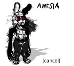  abs amesia_(doc002) anthro corrupted cursed doc002 female glitch lagomorph leporid long_arms mammal rabbit solo soules 