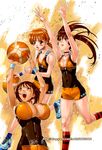  basketball breasts copyright_request ge_xi highres huge_breasts large_breasts multiple_girls watermark web_address 