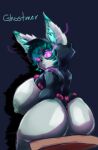  big_breasts big_butt breasts butt close-up eye_contact female ghostmer hi_res league_of_legends looking_at_another riot_games solo vex_(lol) yordle 