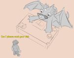  biskierisky book desk dragon duo english_text eyewear furniture glasses hi_res horn human humor male male/male mammal membrane_(anatomy) membranous_wings mr._mordaut nervous runescape scalie table text western_dragon wings 