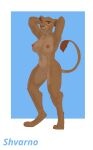  absurd_res anthro big_breasts breasts brown_body brown_fur disney felid female fur genitals hands_behind_head hi_res lion looking_at_viewer mammal mature_anthro mature_female muscular muscular_female nipples pantherine pink_nipples pussy red_eyes sarabi shvarnolion simple_background slightly_chubby slightly_chubby_female smile smiling_at_viewer solo the_lion_king thick_thighs 