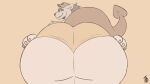  16:9 2d_animation animated anthro big_butt black_nose bubble_butt butt clothing domestic_ferret dressing head_tuft horn looking_at_viewer looking_back male mammal mustelid musteline orange_clothing orange_panties orange_underwear panties rumcha short_playtime shoulder_tuft simple_background smile solo tail talidrawing teasing teasing_viewer true_musteline tuft twerking underwear undressing weasel white_body widescreen 