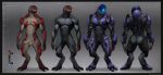 2_thumbs abs absurd_res alien armor balls big_butt bodypaint bodysuit butt clothing colored_fingernails colored_nails erection face_paint fingernails foreskin genitals halo_(series) headgear helmet hi_res humanoid humanoid_genitalia humanoid_penis interstellarmachine looking_at_viewer male microsoft model_sheet multiple_images muscular muscular_male nails navel open_mouth painted_claws partially_retracted_foreskin pecs penis pupils sangheili skinsuit slit_pupils solo standing teeth tight_clothing urethra vein veiny_penis xbox_game_studios xezo_&#039;tuzum yellow_eyes 