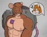  anthro blush canid canine condom digital_media_(artwork) duo fox fur hair hassillio hi_res male mammal murid murine nipples nude rat rodent sexual_barrier_device shaded smile 