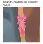  english_text female feral generation_1_pokemon labbit1337 meme nintendo pokemon pokemon_(species) rattata solo text 