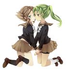  diam green_hair inazuma_eleven inazuma_eleven_(series) midorikawa_ryuuji miura_hiromu reeze school_uniform trap 