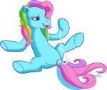  absurd_res blue_body blue_fur colossalstinker earth_pony equid equine female feral fur genitals hair hasbro hi_res hooves horse lidded_eyes mammal masturbation mlp_g3 multicolored_hair multicolored_tail my_little_pony open_mouth open_smile penetration pony pre-g4 pussy rainbow_dash_(g3) rainbow_hair rainbow_tail sex_toy smile solo tail vaginal vaginal_masturbation vaginal_penetration vibrator 