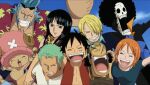  anime_screencap bad_link brook_(one_piece) franky_(one_piece) monkey_d._luffy nami_(one_piece) nico_robin one_piece roronoa_zoro sanji_(one_piece) tony_tony_chopper usopp 