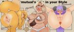  absurd_res animal_humanoid anthro anus areola big_areola big_breasts big_nipples blonde_hair blush bodily_fluids bovid bovid_humanoid breast_play breasts butt canid canine caprine caprine_humanoid clothed clothing cum cum_on_face disembodied_penis endymion female fox fur genital_fluids genitals goat_humanoid group hair hi_res horn huge_areola huge_breasts huge_nipples human human_on_human humanoid intraspecies looking_back lurkin male male/female mammal mammal_humanoid nipples nude penis purple_hair pussy sex smile titfuck tongue tongue_out yellow_body yellow_fur 