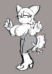  2023 7:10 absurd_res anthro bat big_breasts biped boots breasts butt butt_grab butt_hug canid canine clinging clothing digital_drawing_(artwork) digital_media_(artwork) duo edalv exposed_breasts eyelashes female footwear fox full-length_portrait gloves grey_background greyscale hand_on_butt handwear hi_res high_heeled_boots high_heels larger_female looking_down male male/female mammal miles_prower monochrome portrait rouge_the_bat sega simple_background size_difference sketch smaller_male sonic_the_hedgehog_(series) thick_thighs 