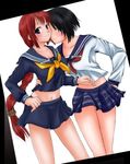  cute flyff lowres miniskirt school_uniform schoolgirl schoolgirls serafuku skirt 