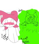  anthro butt duo fart fart_in_mouth farting_on_face female lagomorph leporid male male/female mammal my_melody onegai_my_melody rabbit sanrio solo xd 