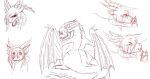  ambysweetdragon dragon duo female feral skech_(character) 