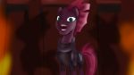  equine fire jbond mammal my_little_pony open_mouth solo tempest_shadow_(mlp) 