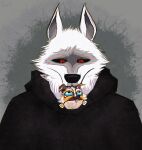  anthro black_nose black_pupils black_sclera blue_eyes brown_body brown_fur canid canine canis chihuahua cloak clothed clothing death_(personification) death_(puss_in_boots) death_god deity domestic_dog duo eye_contact facial_markings feral floppy_ears footwear friend friendly friends fur god_of_death grey_background grey_body grey_fur grim_reaper happy head_markings hi_res in_clothes looking_at_another looking_at_partner looking_down looking_up male mammal markings mask_(marking) multicolored_body multicolored_fur perrito_(puss_in_boots) poncho prick_ears psychopomp pupils puss_in_boots_(film) puss_in_boots_the_last_wish red_eyes sel-01 simple_background size_difference smile socks standing sweater teeth tongue topwear toy_dog white_body white_fur white_pupils wolf 