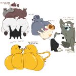  adventure_time anal anthro badger badgerclops balls bear blush butt cartoon_network domestic_cat erection felid feline felis fellatio genitals giant_panda group hi_res jake_the_dog leothelionel male male/male male_penetrated male_penetrating male_penetrating_male mammal mao_mao:_heroes_of_pure_heart mustelid musteline oral panda_(wbb) penetration penile penis rimming sex sheriff_mao_mao_mao size_difference small_dom_big_sub we_bare_bears zipzapzipper 